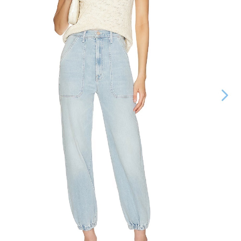 Mother The Wrapper Patch Springy Ankle Jeans Size 25